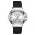 Fashion Men's Wristwatch Silicoen Quartz Watch Men Sport Style Relogio Mascul